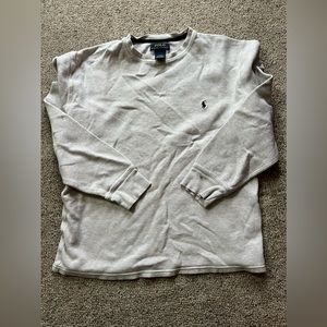 Men’s long sleeve polo shirt